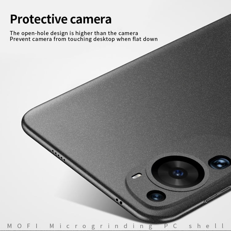 For Huawei P60 Art MOFI Fandun Series Frosted PC Ultra-thin All-inclusive Phone Case(Blue) - Huawei Cases by MOFI | Online Shopping South Africa | PMC TechLife