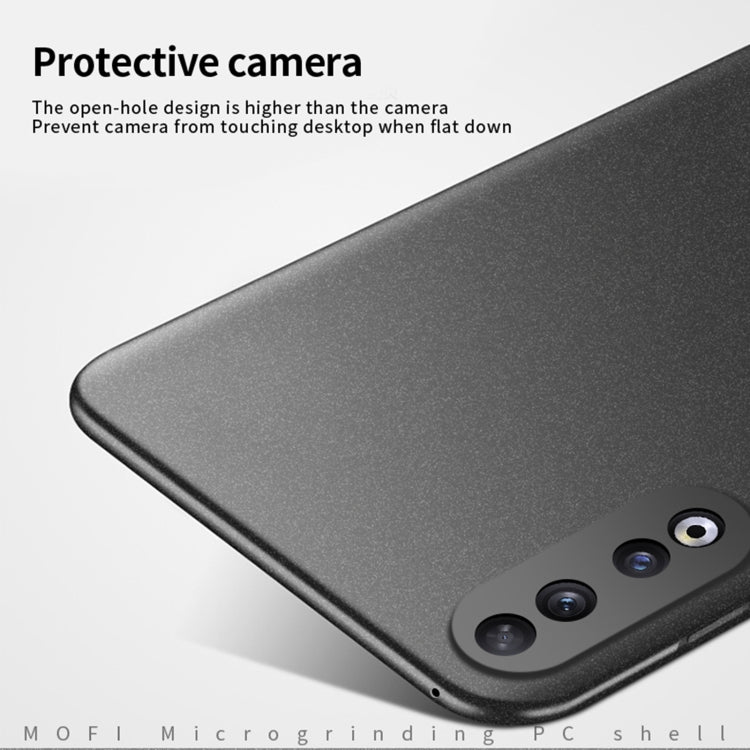 For Honor 90 MOFI Fandun Series Frosted PC Ultra-thin All-inclusive Phone Case(Black) - Honor Cases by MOFI | Online Shopping South Africa | PMC Jewellery