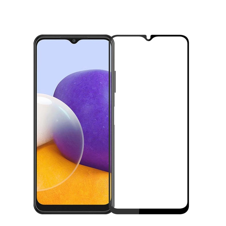 For Samsung Galaxy A25 5G MOFI 9H 2.5D Full Screen Tempered Glass Film(Black) - Galaxy Tempered Glass by MOFI | Online Shopping South Africa | PMC Jewellery