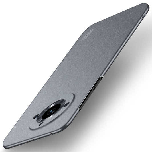 For Realme 11 Pro+ MOFI Fandun Series Frosted PC Ultra-thin All-inclusive Phone Case(Gray) - Realme Cases by MOFI | Online Shopping South Africa | PMC Jewellery