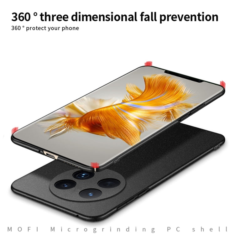 For Huawei Enjoy 60X MOFI Fandun Series Frosted PC Ultra-thin All-inclusive Phone Case(Gray) - Huawei Cases by MOFI | Online Shopping South Africa | PMC TechLife | Buy Now Pay Later Mobicred