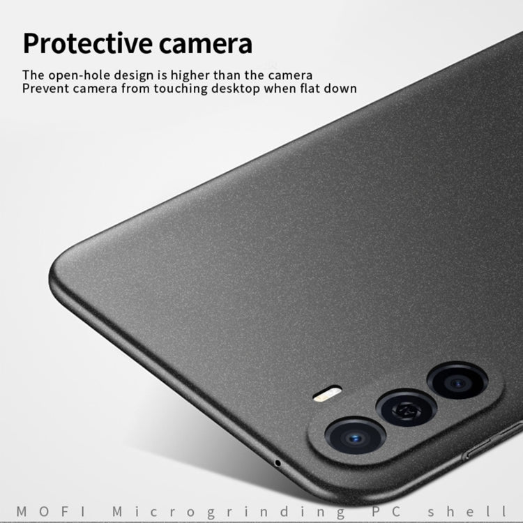 For Huawei Enjoy 50 / nova Y70 Plus MOFI Fandun Series Frosted PC Ultra-thin All-inclusive Phone Case(Black) - Huawei Cases by MOFI | Online Shopping South Africa | PMC Jewellery