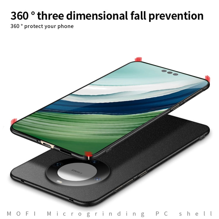 For Huawei Mate 60 Pro MOFI Fandun Series Frosted PC Ultra-thin All-inclusive Phone Case(Black) - Huawei Cases by MOFI | Online Shopping South Africa | PMC TechLife | Buy Now Pay Later Mobicred