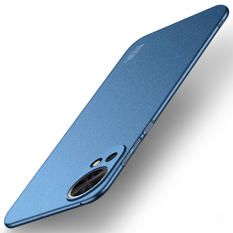 For Huawei nova 12 Pro / 12 Ultra MOFI Fandun Series Frosted PC Ultra-thin All-inclusive Phone Case(Blue) - Huawei Cases by MOFI | Online Shopping South Africa | PMC TechLife | Buy Now Pay Later Mobicred
