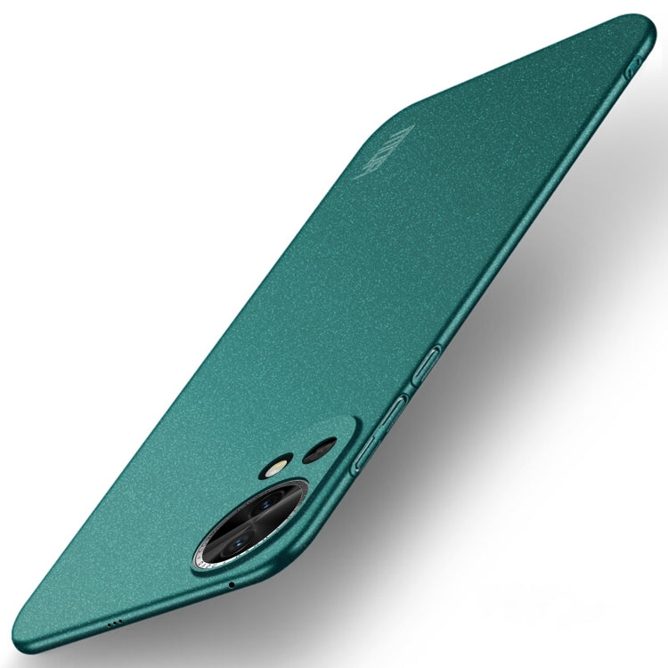 For Huawei Nova 12 Pro/Nova 12 Ultra MOFI Fandun Series Frosted PC Ultra-thin All-inclusive Phone Case(Green) - Huawei Cases by MOFI | Online Shopping South Africa | PMC Jewellery