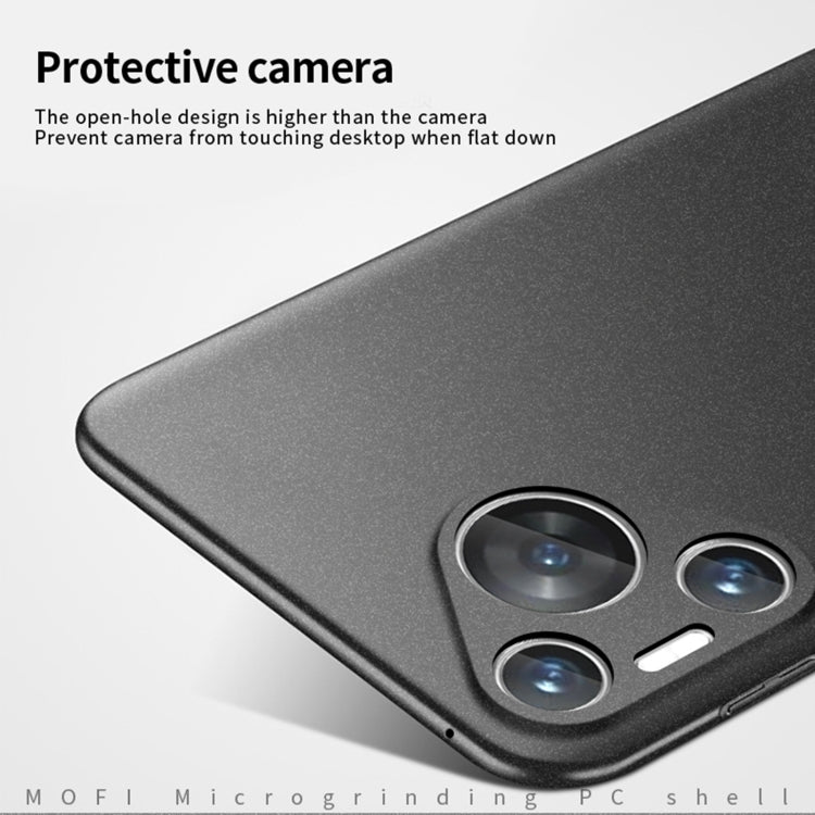 For Huawei Pura 70 MOFI Fandun Series Frosted PC Ultra-thin All-inclusive Phone Case(Gray) - Huawei Cases by MOFI | Online Shopping South Africa | PMC TechLife | Buy Now Pay Later Mobicred