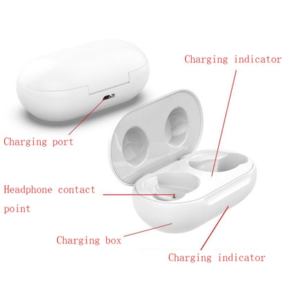 For Samsung Galaxy Galaxy Buds+ SM-R175 Wireless Earphone Charging Box(White) - Other Accessories by PMC Jewellery | Online Shopping South Africa | PMC Jewellery