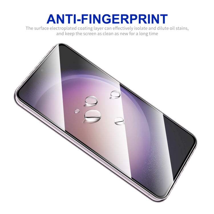 For Samsung Galaxy S24 FE 5G ENKAY Hat-Prince Full Glue High Aluminum-silicon Tempered Glass Film - free shipping - PMC Jewellery - Order now!