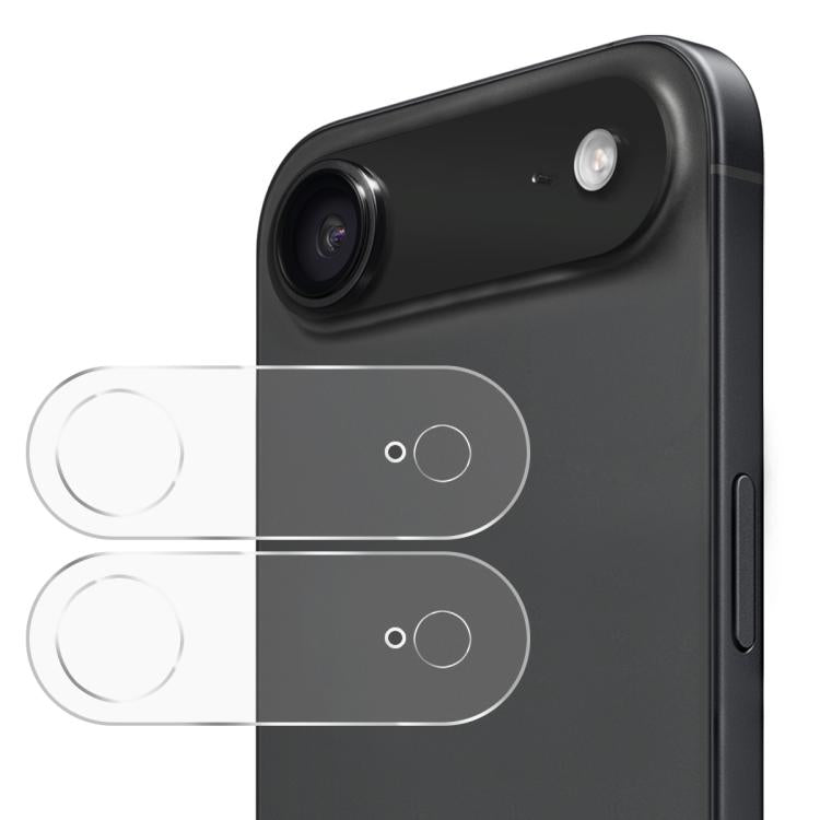 For iPhone 17 Air 2pcs ENKAY Hat-Prince 9H Rear Camera Lens Tempered Glass Film - iPhone 17 Air Tempered Glass by ENKAY | Online Shopping South Africa | PMC TechLife | Buy Now Pay Later Mobicred