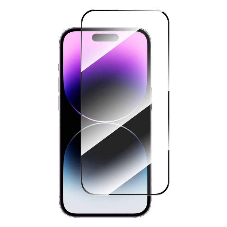 For iPhone 16 Pro Max ENKAY Full Glue High Aluminum-silicon Tempered Glass Film - iPhone 16 Pro Max Tempered Glass by ENKAY | Online Shopping South Africa | PMC TechLife | Buy Now Pay Later Mobicred