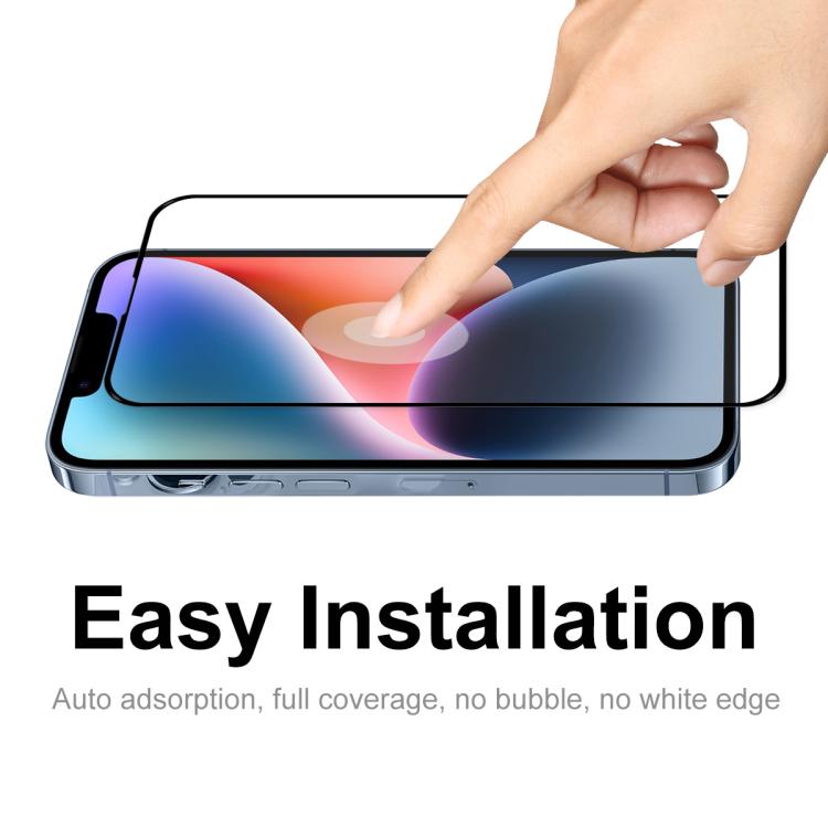 For iPhone 16e 5pcs ENKAY Full Glue High Aluminum-silicon Tempered Glass Film - free shipping - PMc TechLife - Order now!