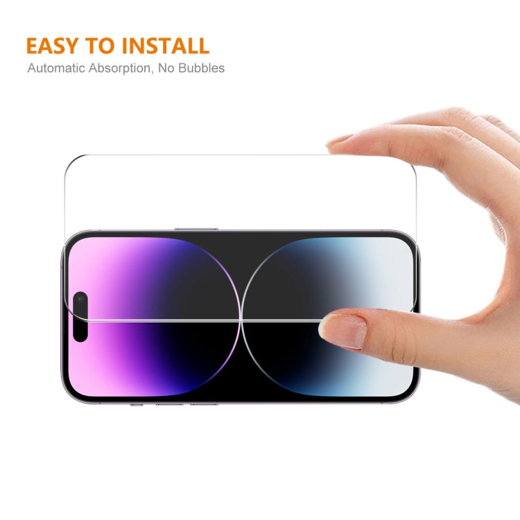 For iPhone 15 Pro Max 10pcs ENKAY 0.26mm 9H 2.5D High Aluminum-silicon Tempered Glass Film - free shipping - PMC Jewellery - Order now!