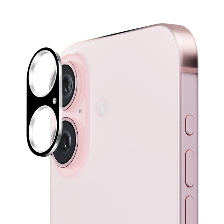 For iPhone 16 / 16 Plus ENKAY Hat-Prince 9H Rear Camera Lens Tempered Glass Film - iPhone 16 Plus Tempered Glass by ENKAY | Online Shopping South Africa | PMC TechLife | Buy Now Pay Later Mobicred