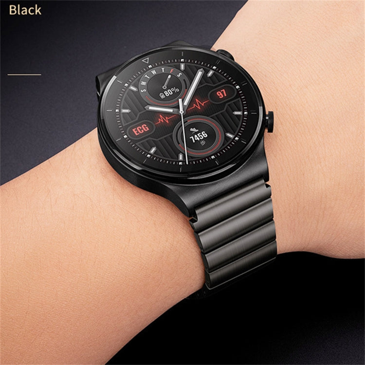 For Huawei Watch 4 / 4 Pro Titanium Alloy Quick Release Watch Band(Black) - Watch Bands by PMC Jewellery | Online Shopping South Africa | PMC Jewellery