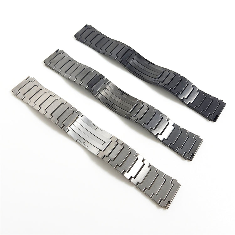 For Huawei Watch 3 One Bead Titanium Alloy Watch Band(Gray) - Watch Bands by PMC Jewellery | Online Shopping South Africa | PMC Jewellery