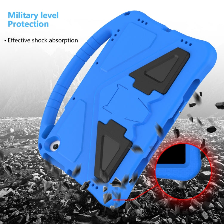 For Amazon Fire Max 11 2023 EVA Shockproof Tablet Case with Holder(Blue) - Amazon by PMC TechLife | Online Shopping South Africa | PMC TechLife | Buy Now Pay Later Mobicred