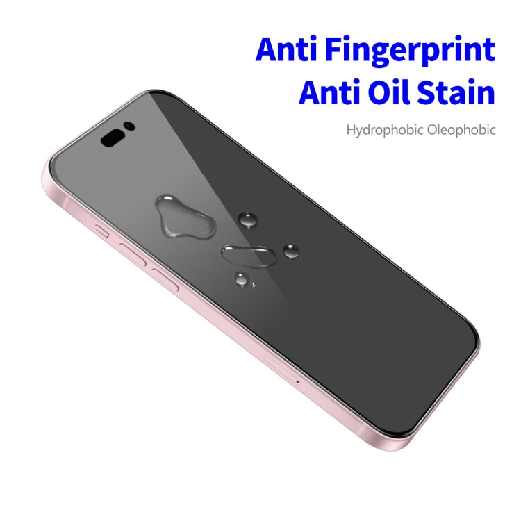 For iPhone 16 Plus 5pcs ENKAY Hat-Prince 28�� Anti-peeping Tempered Glass Protector Full Screen Film - free shipping - PMC TechLife - Order now!
