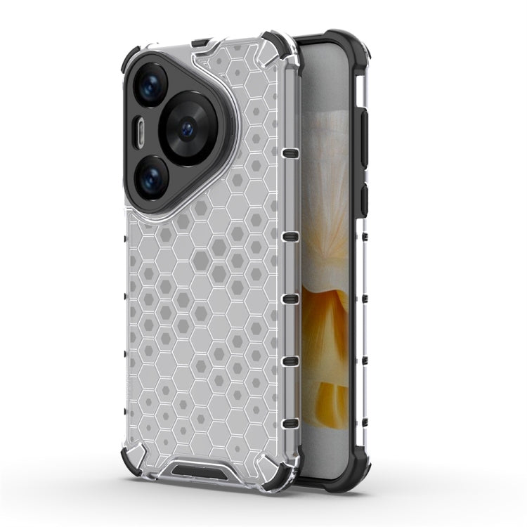 For Huawei Pura 70 Pro Shockproof Honeycomb Phone Case(White) - Huawei Cases by PMC Jewellery | Online Shopping South Africa | PMC Jewellery | Buy Now Pay Later Mobicred