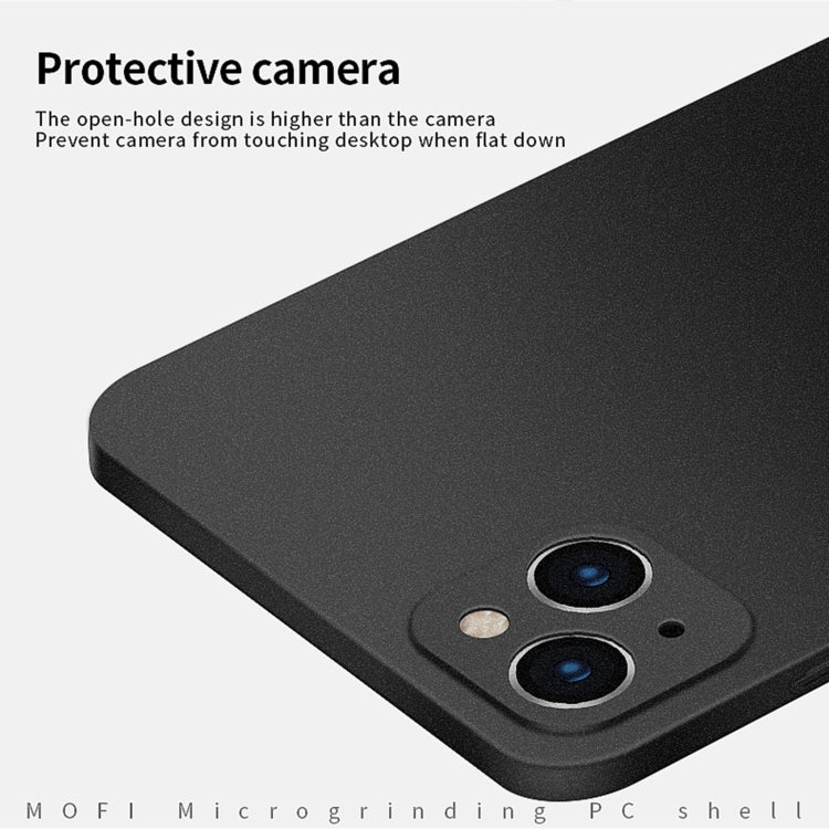 For iPhone 15 MOFI Fandun Series Frosted PC Ultra-thin All-inclusive Phone Case(Green) - free shipping - PMC TechLife - Order now!