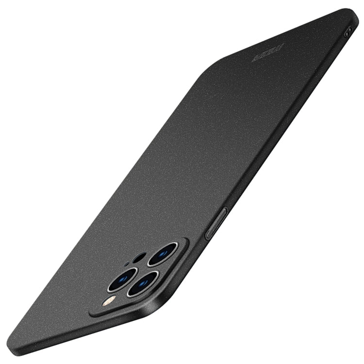 For iPhone 15 Pro MOFI Fandun Series Frosted PC Ultra-thin All-inclusive Phone Case(Black) - iPhone 15 Pro Cases by MOFI | Online Shopping South Africa | PMC TechLife | Buy Now Pay Later Mobicred