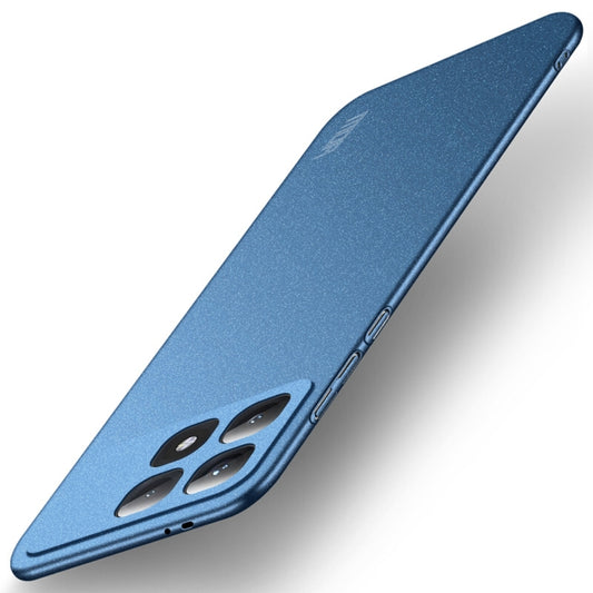 For Xiaomi Redmi K70 Ultra MOFI Fandun Series Frosted PC Ultra-thin All-inclusive Phone Case(Blue) - Xiaomi Cases by MOFI | Online Shopping South Africa | PMC Jewellery | Buy Now Pay Later Mobicred