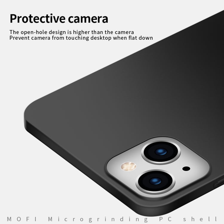 For iPhone 15 MOFI Frosted PC Ultra-thin Hard Phone Case(Gold) - free shipping - PMC TechLife - Order now!