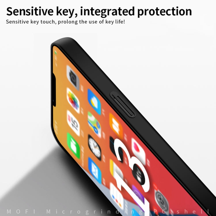 For iPhone 15 Plus MOFI Frosted PC Ultra-thin Hard Phone Case(Blue) - iPhone 15 Plus Cases by MOFI | Online Shopping South Africa | PMC TechLife | Buy Now Pay Later Mobicred