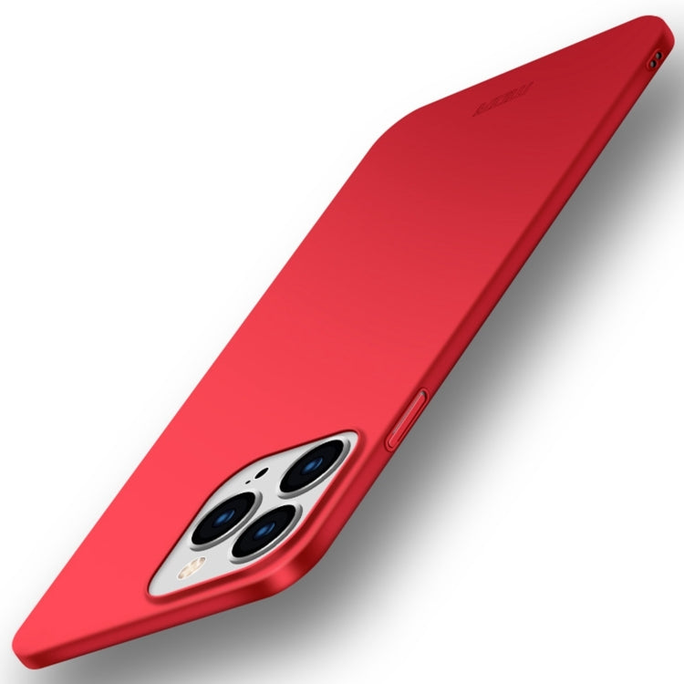 For iPhone 15 Plus MOFI Frosted PC Ultra-thin Hard Phone Case(Red) - iPhone 15 Plus Cases by MOFI | Online Shopping South Africa | PMC TechLife | Buy Now Pay Later Mobicred