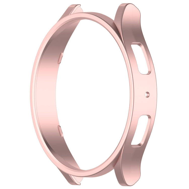 For Samsung Galaxy Watch 6 40mm Half Coverage Hollow PC Watch Protective Case(Rose Gold) - Watch Cases by PMC Jewellery | Online Shopping South Africa | PMC Jewellery