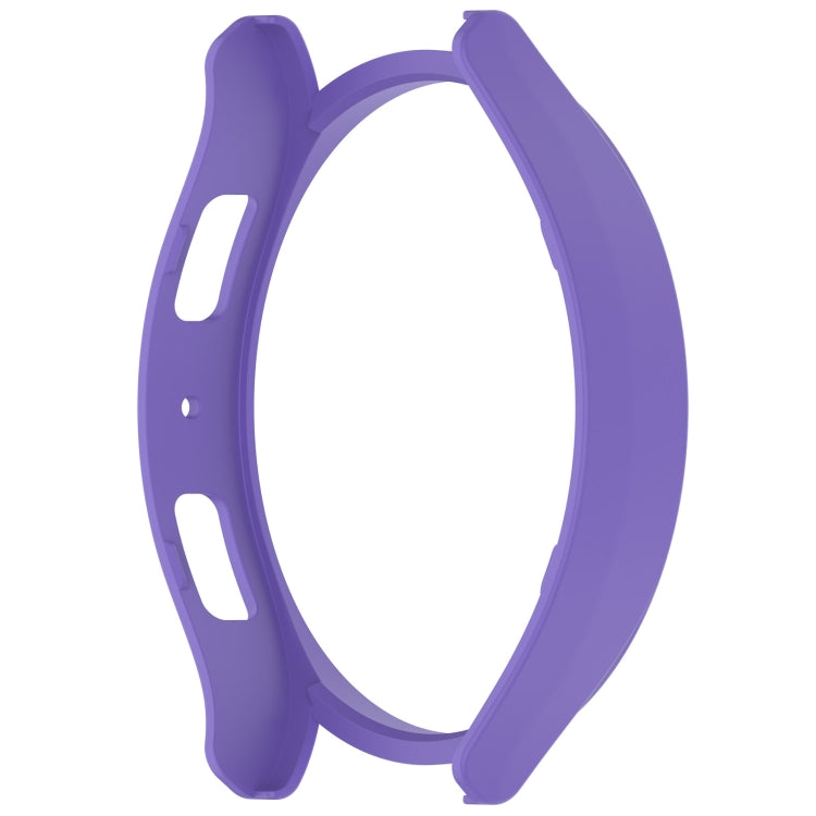 For Samsung Galaxy Watch 6 40mm Half Coverage Hollow PC Watch Protective Case(Purple) - Watch Cases by PMC Jewellery | Online Shopping South Africa | PMC Jewellery