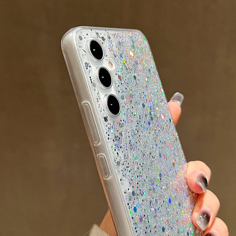 For Samsung Galaxy S25 Ultra 5G Glitter Sequins Epoxy TPU Phone Case(Green) - Galaxy S25 Ultra 5G Cases by PMC Jewellery | Online Shopping South Africa | PMC Jewellery | Buy Now Pay Later Mobicred