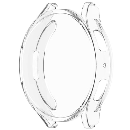 For Samsung Galaxy Watch6 44mm Full Coverage TPU Electroplated Watch Protective Case(Transparent) - Watch Cases by PMC Jewellery | Online Shopping South Africa | PMC Jewellery