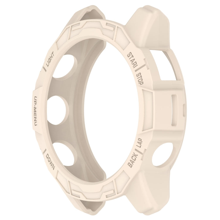 For Garmin Epix Pro 51mm / Fenix 7X / 7X Pro Armored TPU Half Wrapped Watch Protective Case(Starlight Color) - Watch Cases by PMC TechLife | Online Shopping South Africa | PMC TechLife