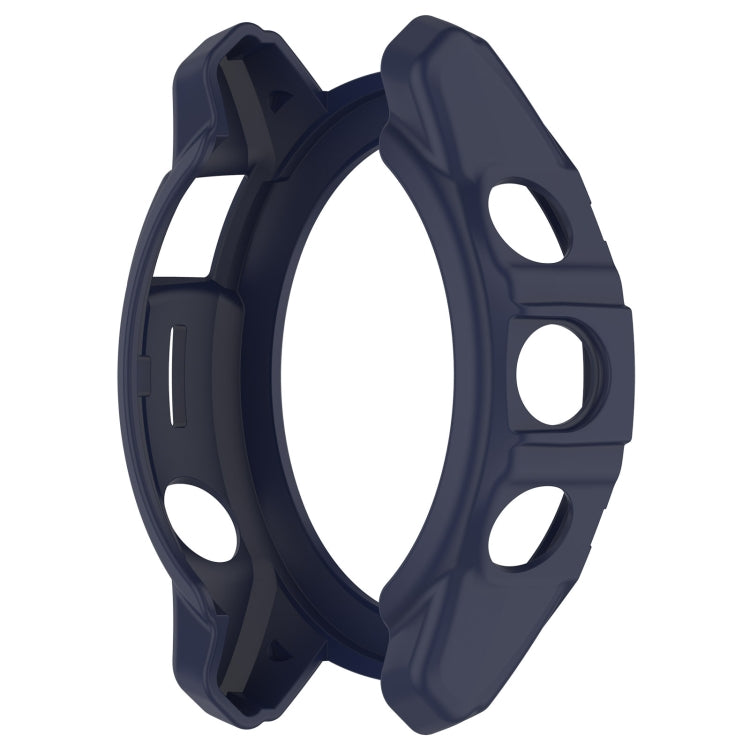 For Garmin Epix Pro / Epix Pro Gen 2 47mm / Fenix 7 / 7 Pro Armored TPU Half Wrapped Watch Protective Case(Blue) - free shipping - PMC TechLife - Order now!