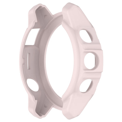 For Garmin Epix Pro 47mm / Fenix 7 / 7 Pro Armored TPU Half Wrapped Watch Protective Case(Pink) - Watch Cases by PMC Jewellery | Online Shopping South Africa | PMC Jewellery