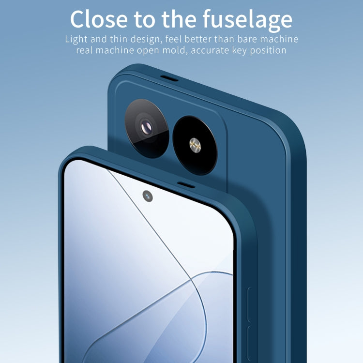 For Xiaomi 14 Pro PINWUYO Sense Series Liquid Silicone TPU Phone Case(Black) - free shipping - PMC TechLife - Order now!
