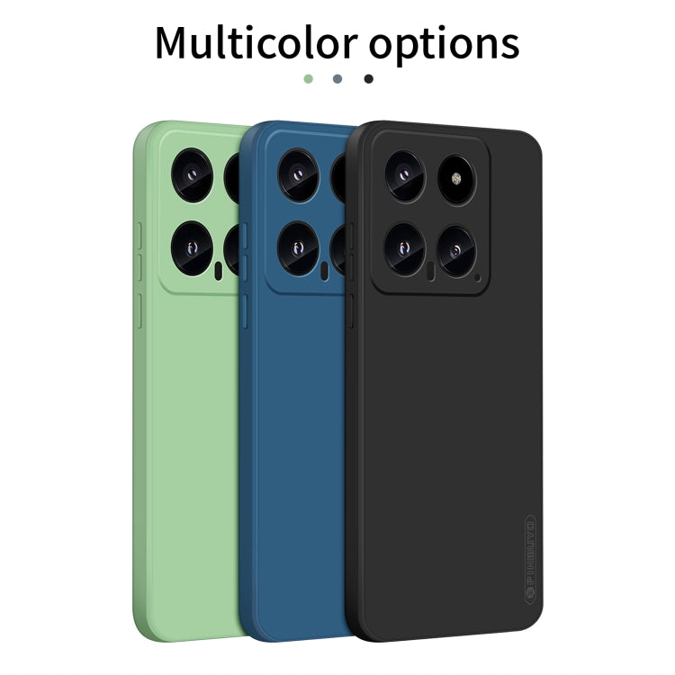 For Xiaomi 14 PINWUYO Sense Series Liquid Silicone TPU Phone Case(Black) - free shipping - PMC Jewellery - Order now!