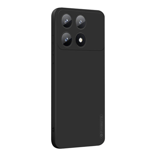 For Xiaomi Redmi K70E PINWUYO Sense Series Liquid Silicone TPU Phone Case(Black) - K70E Cases by PINWUYO | Online Shopping South Africa | PMC Jewellery | Buy Now Pay Later Mobicred