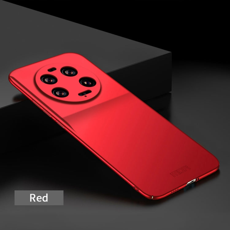 For Xiaomi 13 Ultra MOFI Micro-Frosted PC Ultra-thin Hard Phone Case(Red) - 13 Ultra Cases by MOFI | Online Shopping South Africa | PMC Jewellery