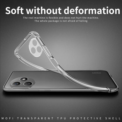 For Honor X50i Pro / X50i+ MOFI Ming Series Ultra-thin TPU Phone Case(Transparent) - Honor Cases by MOFI | Online Shopping South Africa | PMC Jewellery