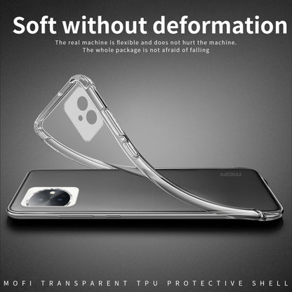 For Honor 100 MOFI Ming Series Ultra-thin TPU Phone Case(Transparent) - Honor Cases by MOFI | Online Shopping South Africa | PMC Jewellery