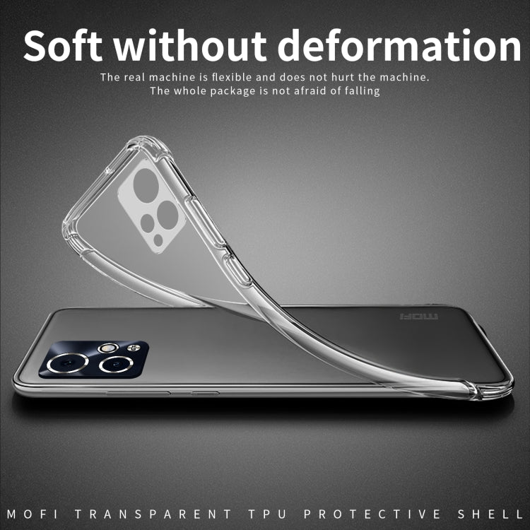 For Honor 90 GT MOFI Ming Series Ultra-thin TPU Phone Case(Transparent) - Honor Cases by MOFI | Online Shopping South Africa | PMC Jewellery