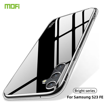 For Samsung Galaxy S23 FE 5G MOFI Ming Series Ultra-thin TPU Phone Case(Transparent) - Galaxy S23 FE 5G Cases by MOFI | Online Shopping South Africa | PMC Jewellery