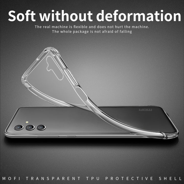 For Samsung Galaxy S23 FE 5G MOFI Ming Series Ultra-thin TPU Phone Case(Transparent) - Galaxy S23 FE 5G Cases by MOFI | Online Shopping South Africa | PMC TechLife