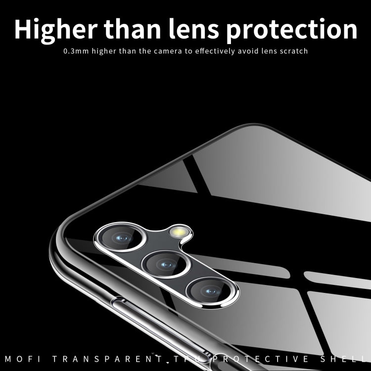 For Samsung Galaxy S23 FE 5G MOFI Ming Series Ultra-thin TPU Phone Case(Transparent) - Galaxy S23 FE 5G Cases by MOFI | Online Shopping South Africa | PMC TechLife
