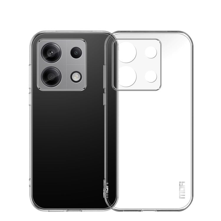 For Xiaomi Redmi Note 13 Pro MOFI Ming Series Ultra-thin TPU Phone Case(Transparent) - Note 13 Pro Cases by MOFI | Online Shopping South Africa | PMC Jewellery