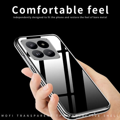 For Xiaomi 14 MOFI Ming Series Ultra-thin TPU Phone Case(Transparent) - 14 Cases by MOFI | Online Shopping South Africa | PMC Jewellery