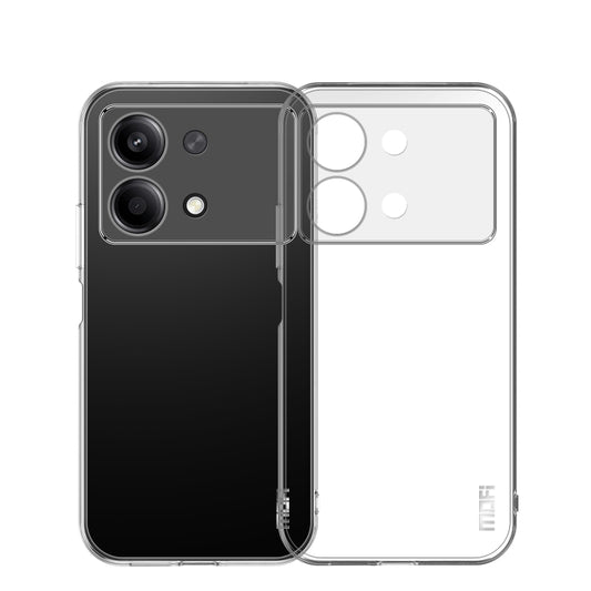 For Xiaomi Redmi Note 13R Pro MOFI Ming Series Ultra-thin TPU Phone Case(Transparent) - Xiaomi Cases by MOFI | Online Shopping South Africa | PMC Jewellery