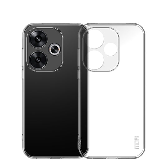 ForXiaomi Redmi Turbo 3 MOFI Ming Series Ultra-thin TPU Phone Case(Transparent) - Xiaomi Cases by MOFI | Online Shopping South Africa | PMC Jewellery | Buy Now Pay Later Mobicred