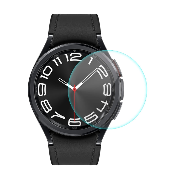 For Samsung Galaxy Watch6 Classic 43mm ENKAY 0.2mm 9H Tempered Glass Screen Protector Watch Film - Screen Protector by ENKAY | Online Shopping South Africa | PMC TechLife